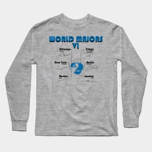 6 World Majors Long Sleeve T-Shirt